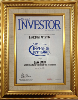 gambar_Majalah Investor Best Banks 2013